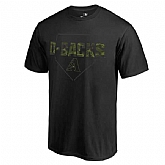 Men's Arizona Diamondbacks Fanatics Branded Black Big & Tall Memorial Camo T-shirt FengYun,baseball caps,new era cap wholesale,wholesale hats